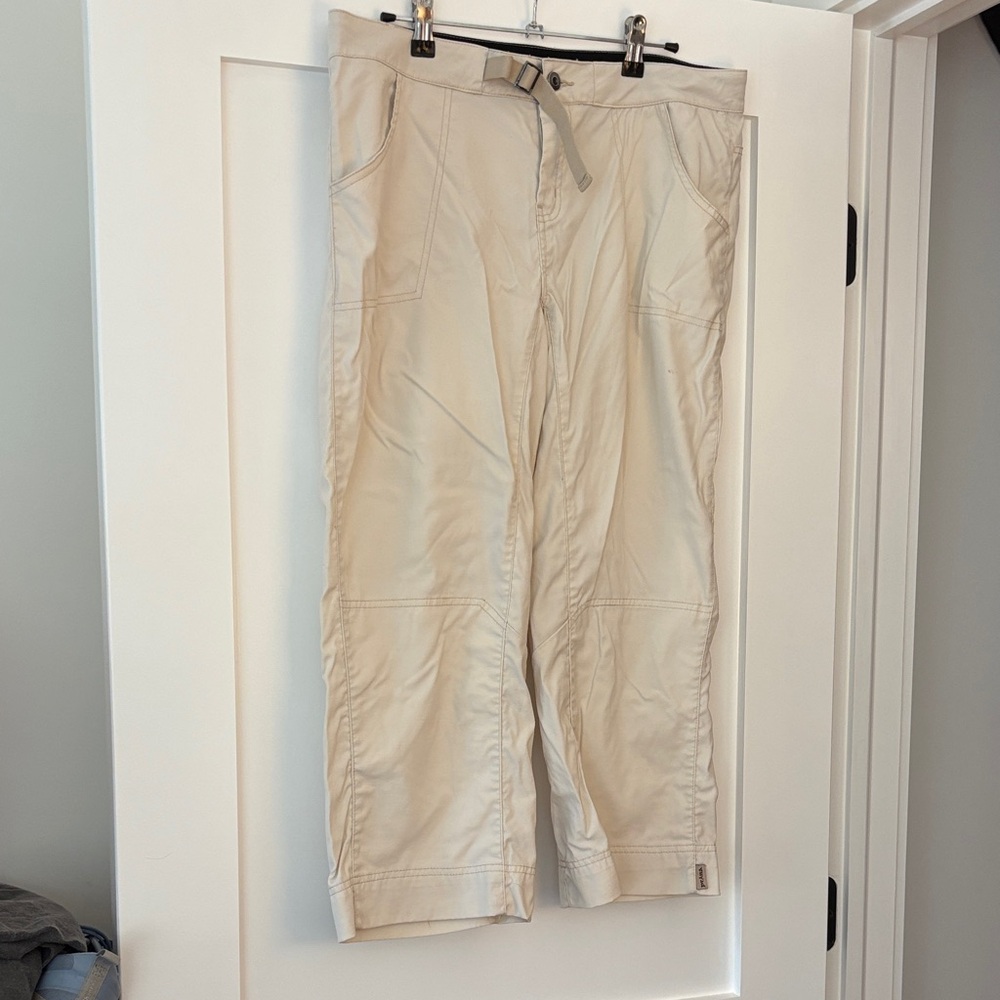 Prana Women's Cream Capris